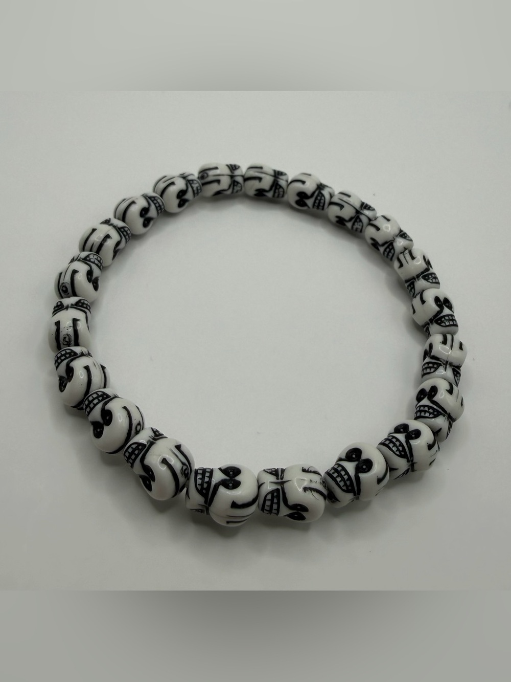 Skull Beaded Bracelet